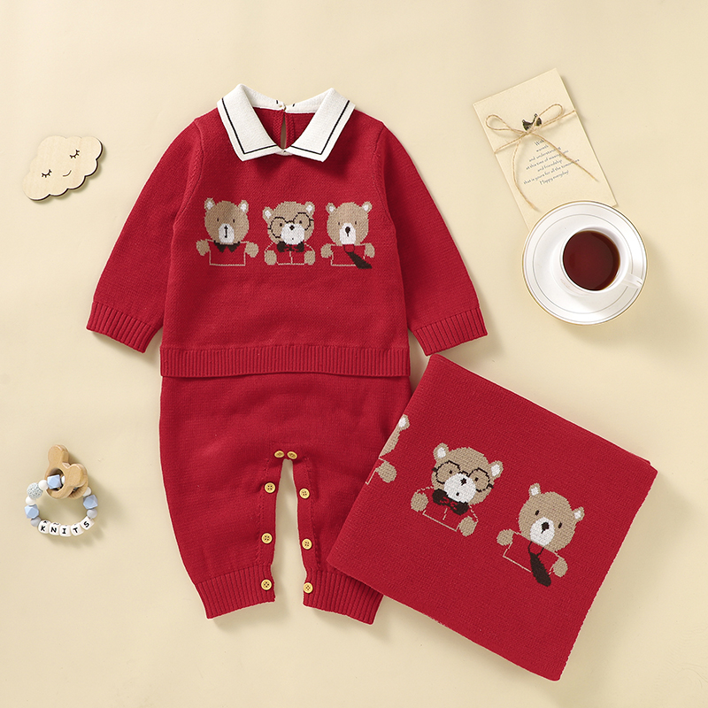 Baby Nursery Bedding Sets - Baby Clothes Set Cotton Knit Newborn