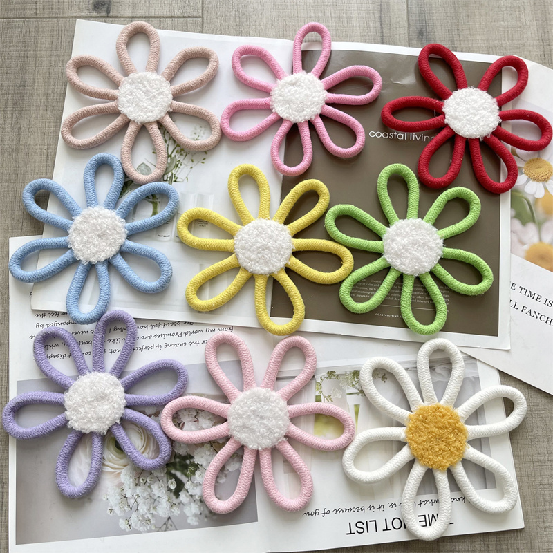 Baby Nursery Needs - Cotton Rope Woven Daisy Flower Wall