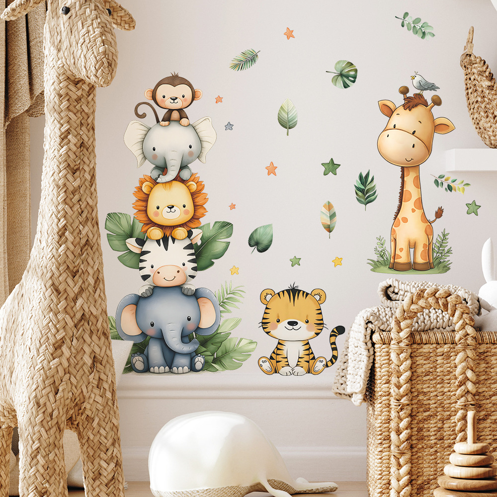 Boho Forest Animals Wall Stick - Baby Nursery Needs ulasan dan harga