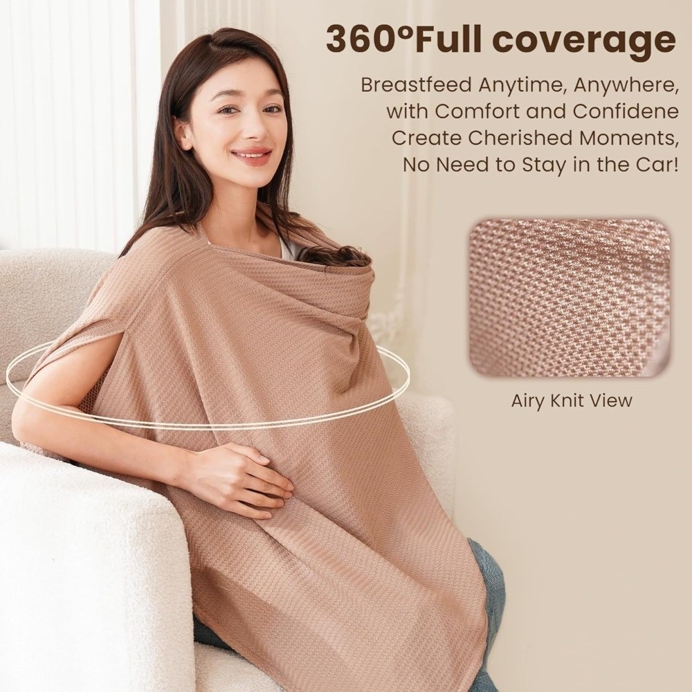 Soft Nursing Cover for Breastf - Nursing Cover Breastfeeding ulasan dan harga