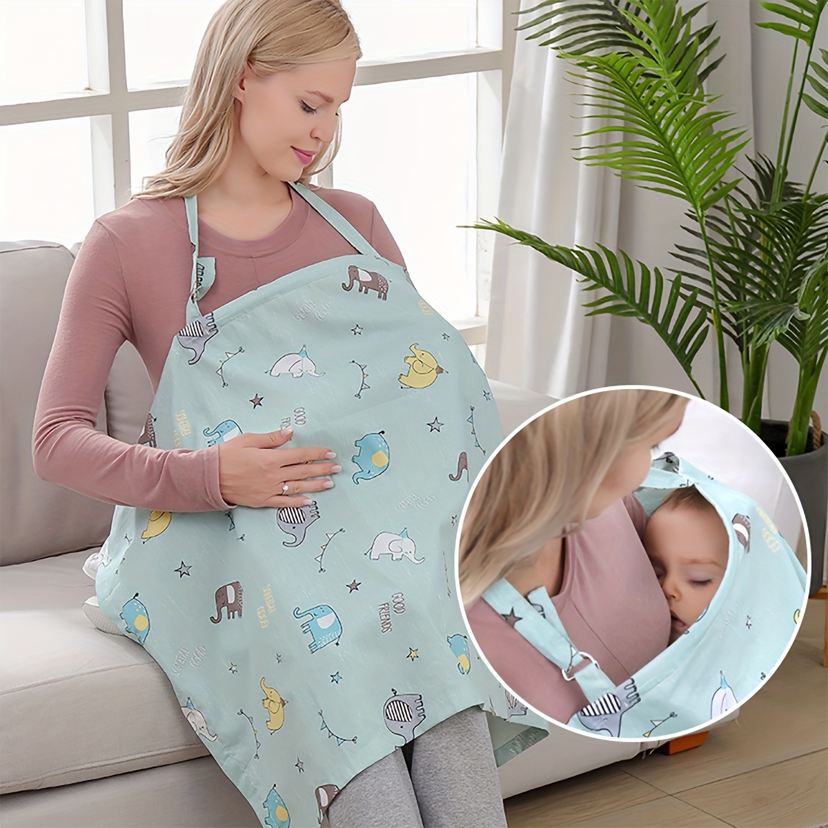 Maternity Nursing Cover Scarf, - Nursing Cover Breastfeeding ulasan dan harga