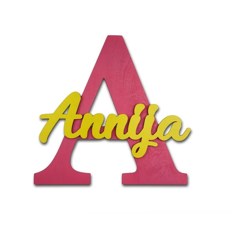 Wooden Letters, Baby Nursery W - Baby Nursery Name Sign ulasan dan harga