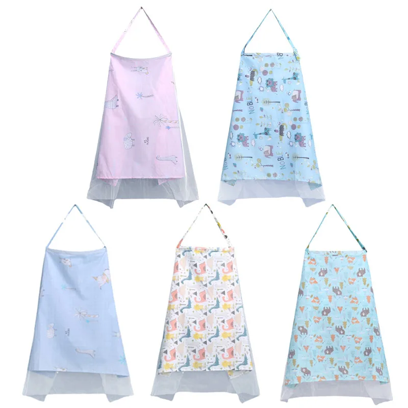 100% Cotton Baby Feeding Nursi - Nursing Cover Breastfeeding ulasan dan harga