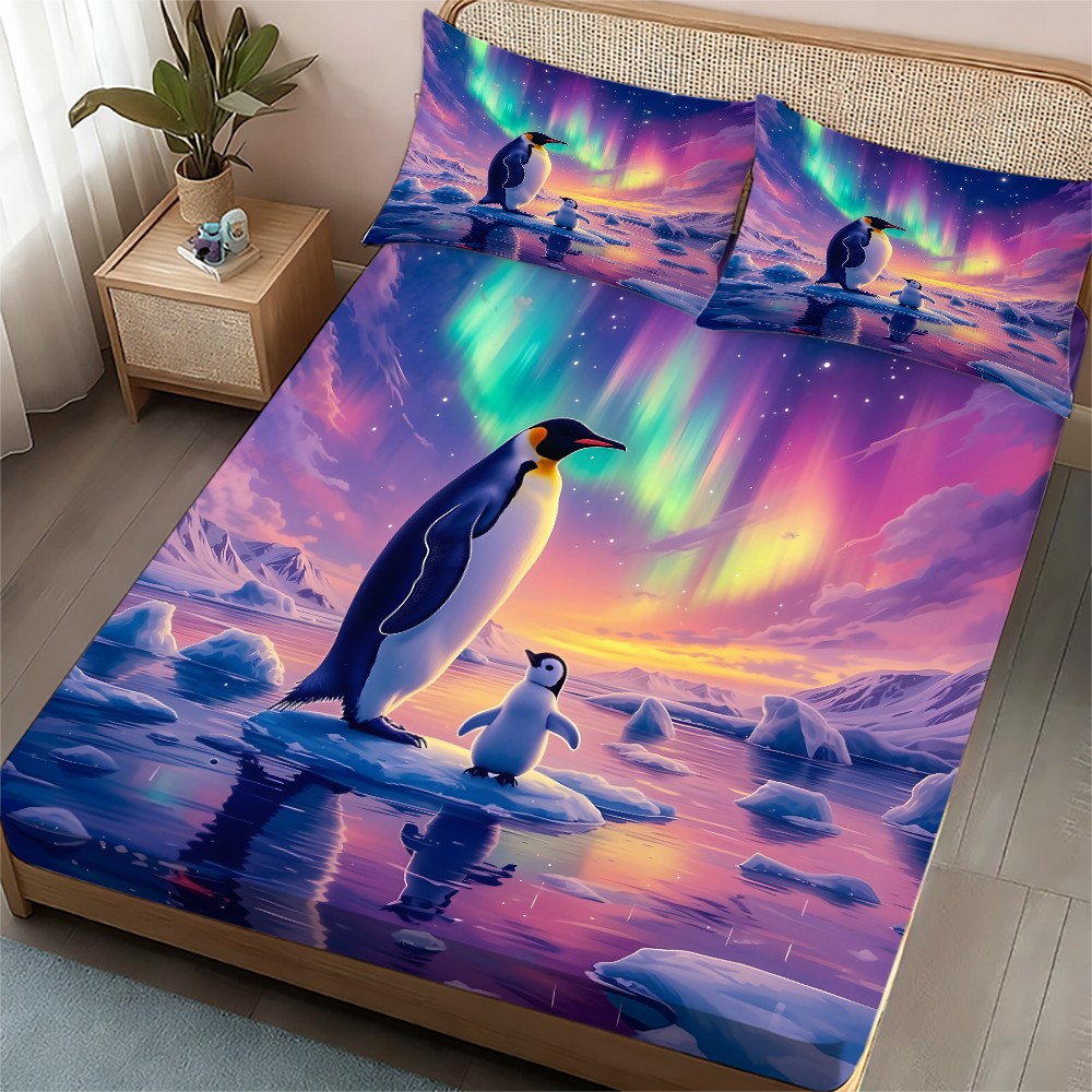 Aurora Penguin Bedding Set Thr - Baby Nursery Bedding Sets ulasan dan harga