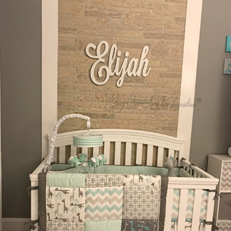 Name Sign, Custom Wooden Name  - Baby Nursery Name Sign ulasan dan harga