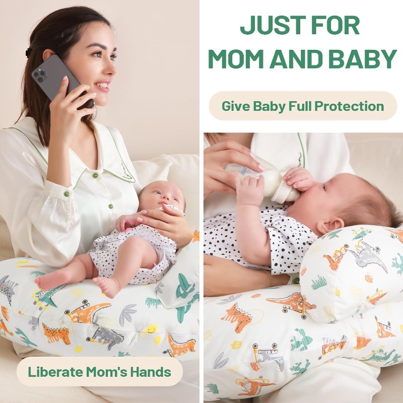 Nursing Pillow with Animal Pri - Nursing Cover Breastfeeding ulasan dan harga