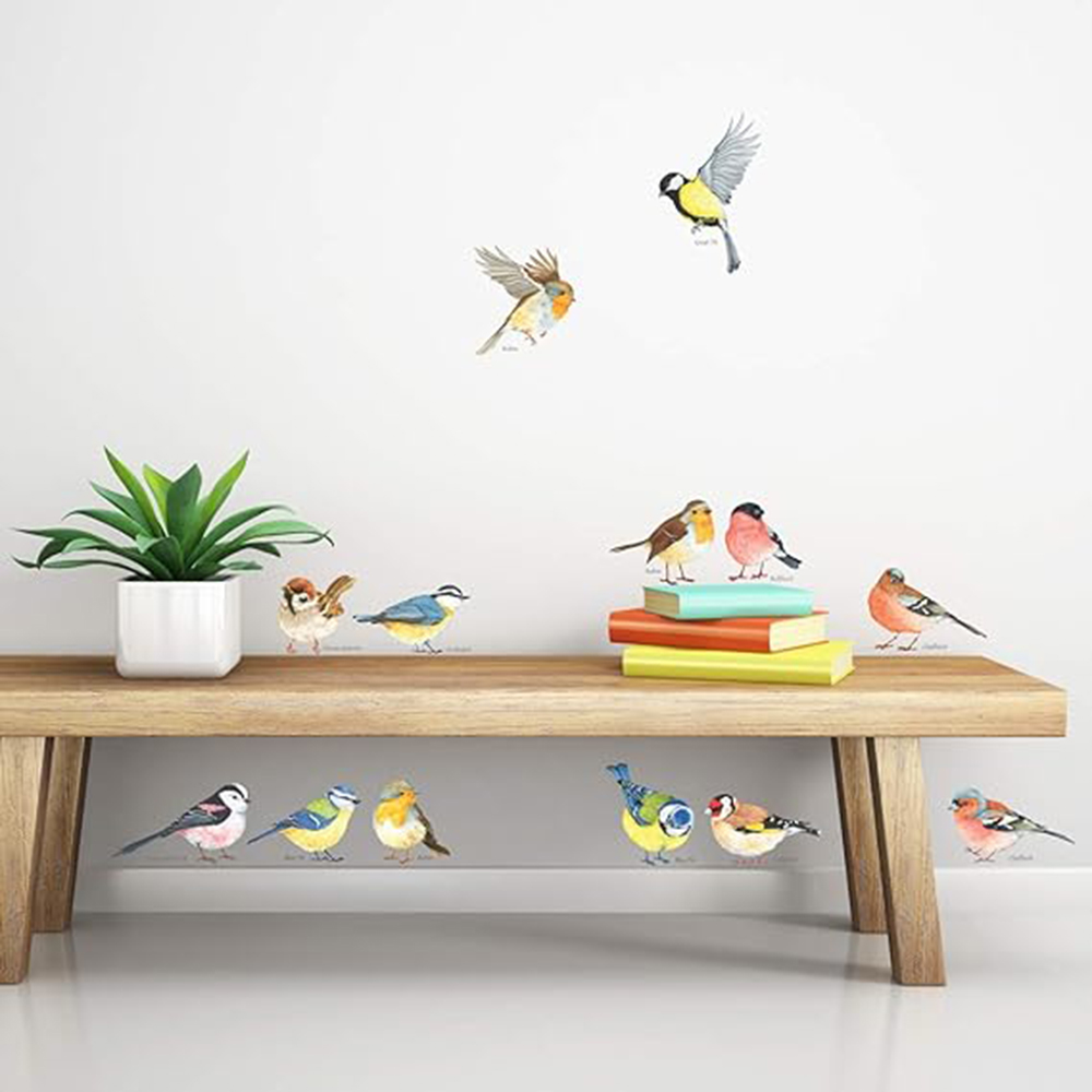 13pcs Little Birds Wall Sticke - Baby Nursery Needs ulasan dan harga