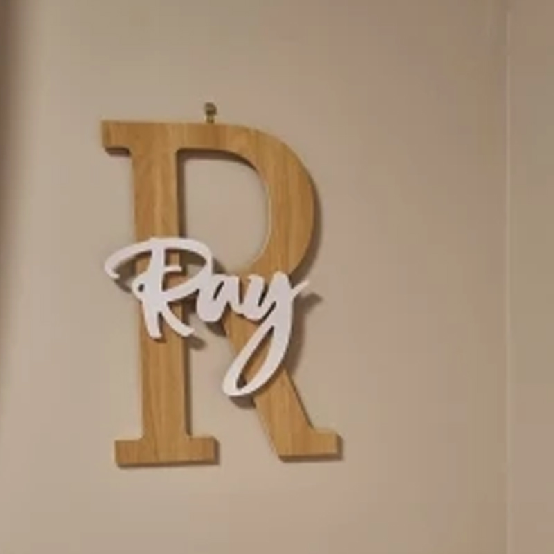 Custom Wooden Name Sign  Baby  - Baby Nursery Name Sign ulasan dan harga