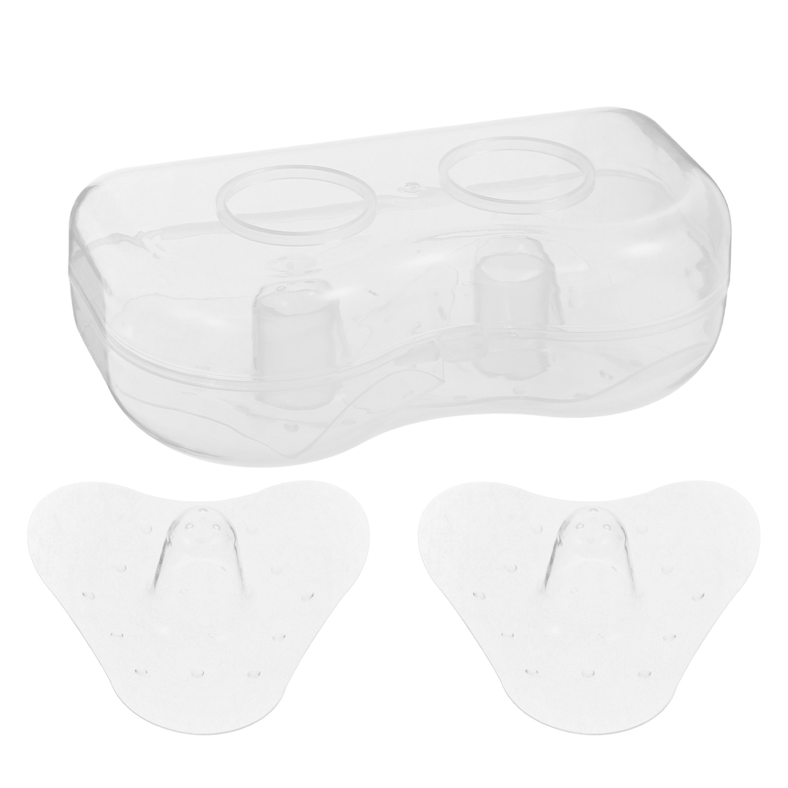 1Pair Silicone Shield Breastfe - Nursing Cover Breastfeeding ulasan dan harga