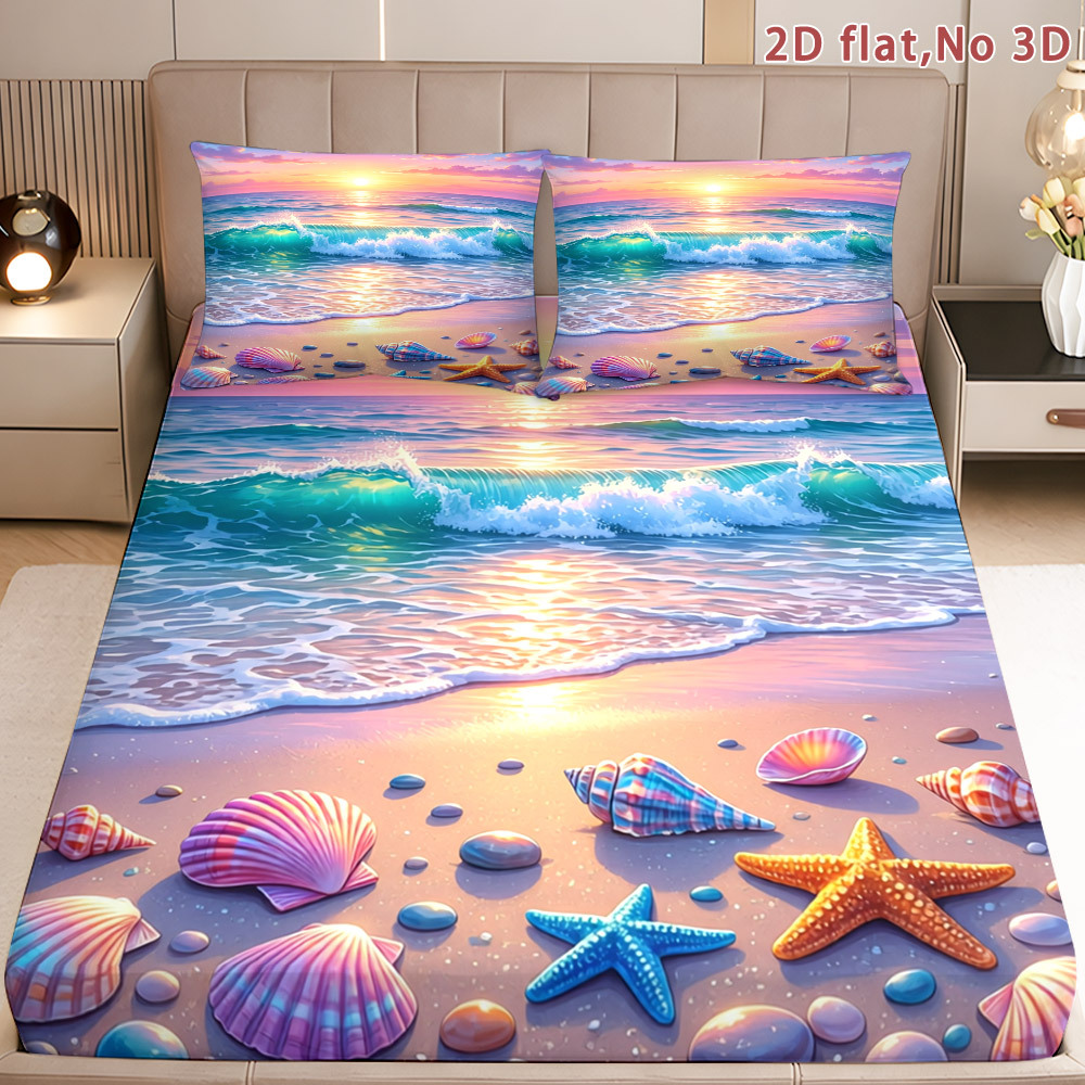 Ocean-Themed Fitted Sheet, Pri - Baby Nursery Ocean Theme ulasan dan harga