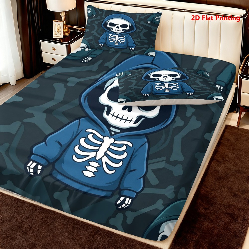 Skull Hoodie Bedding Set Bed S - Baby Nursery Bedding Sets ulasan dan harga