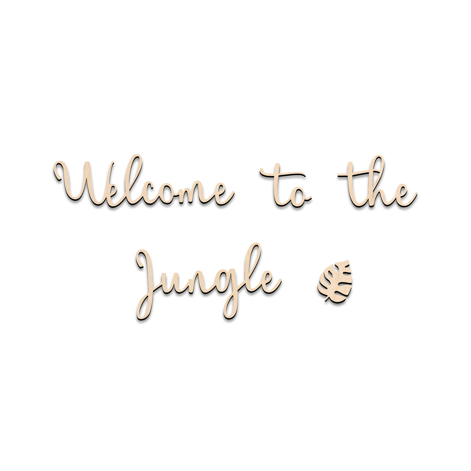 Welcome to the Jungle Wooden S - Baby Nursery Needs ulasan dan harga