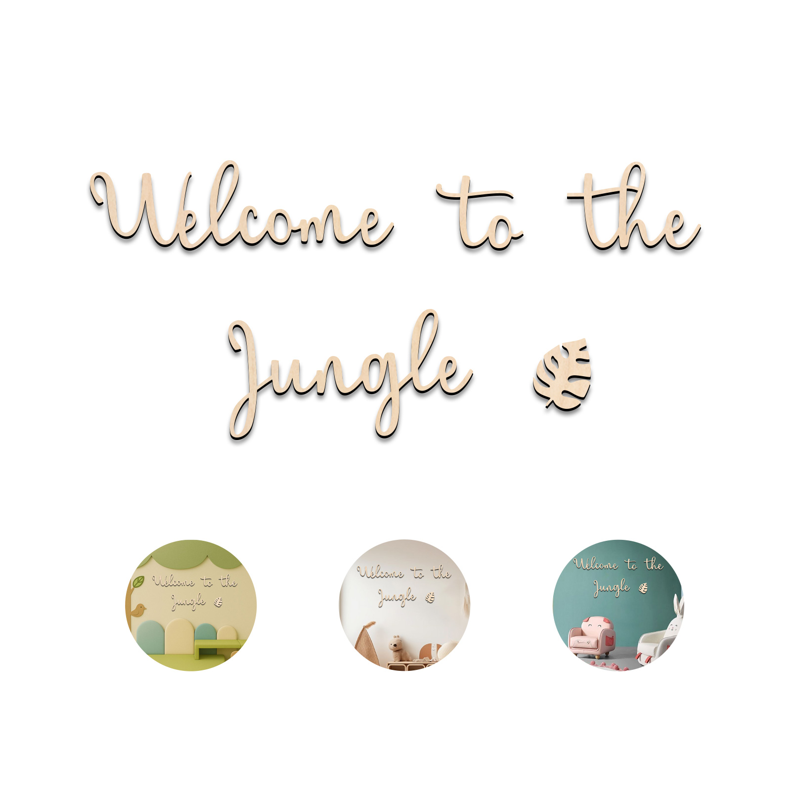 Welcome to the Jungle Wooden S - Baby Nursery Needs ulasan dan harga