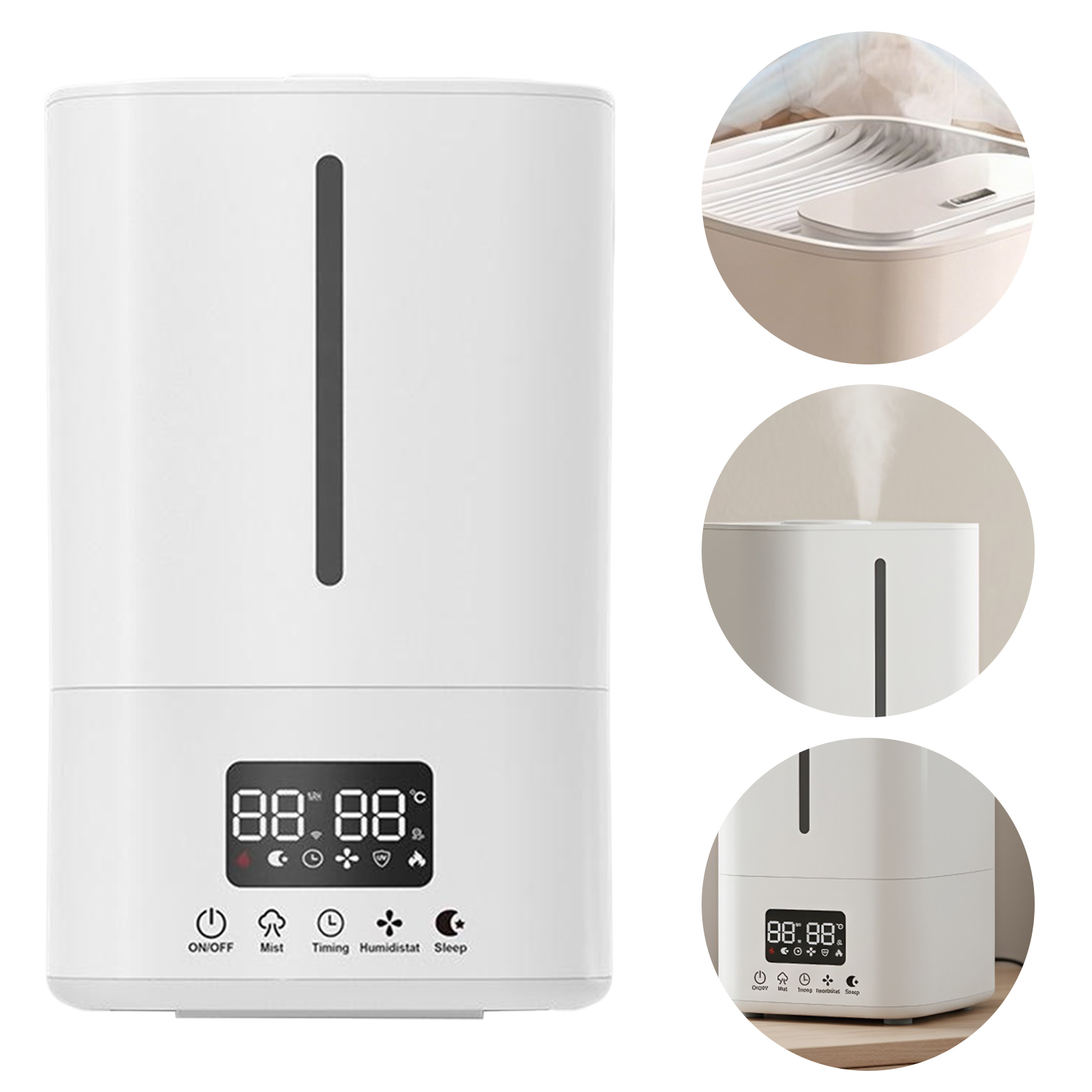 5L Air Humidifier with Air Pur - Baby Nursery Air Purifier ulasan dan harga