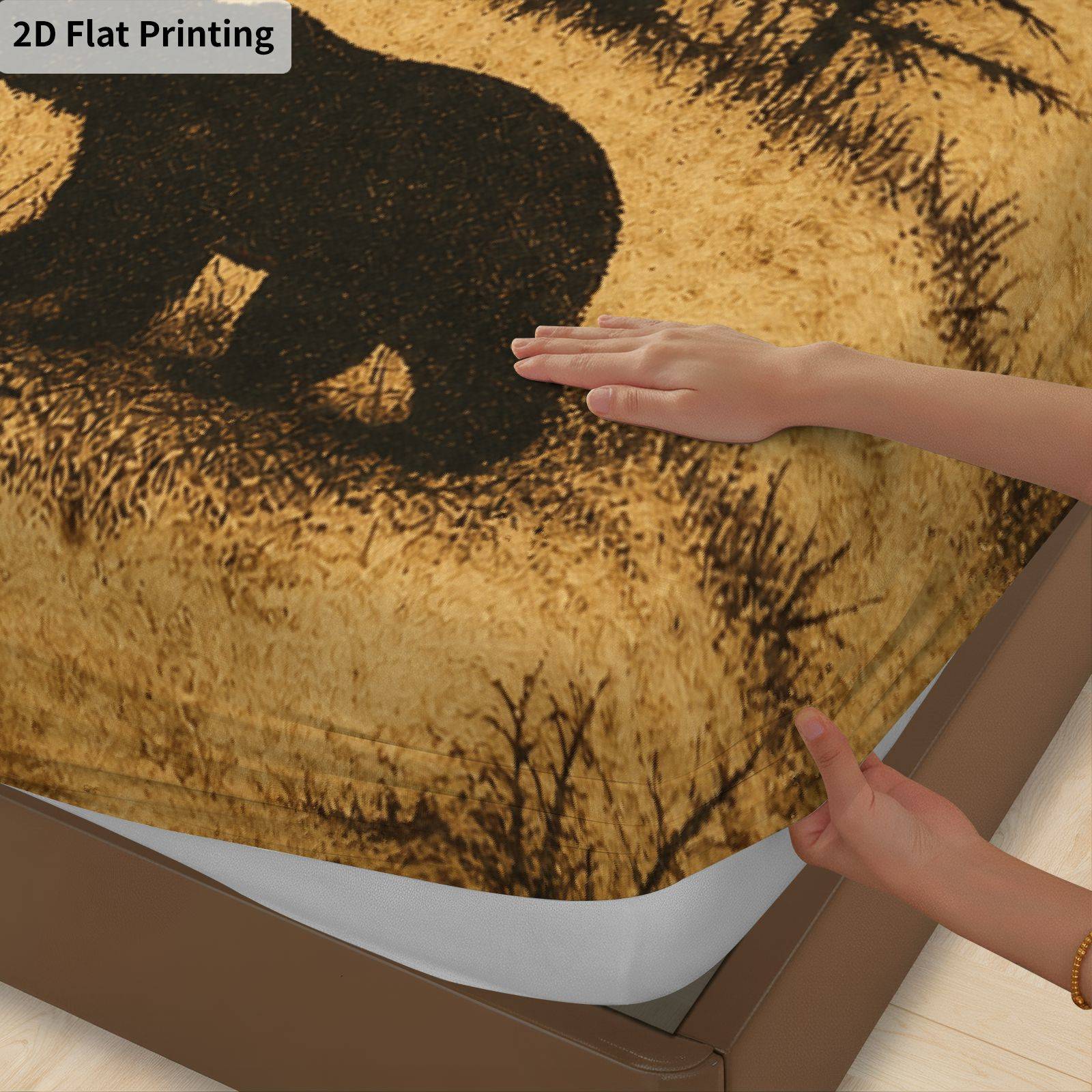 Little Bear Forest Bed Sheets  - Baby Nursery Bedding Sets ulasan dan harga
