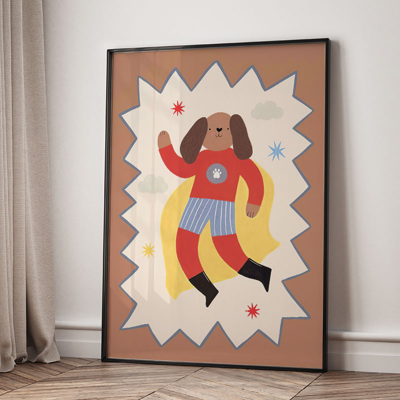 Funny Cartoon Super Cool Kid N - Baby Nursery Needs ulasan dan harga