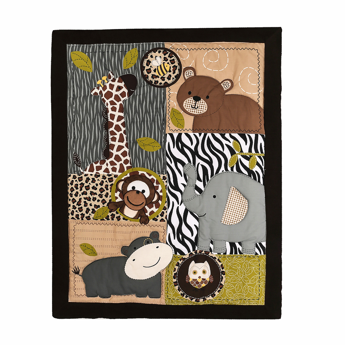 3Pcs Embroidered Newborn Baby  - Baby Nursery Bedding Sets ulasan dan harga